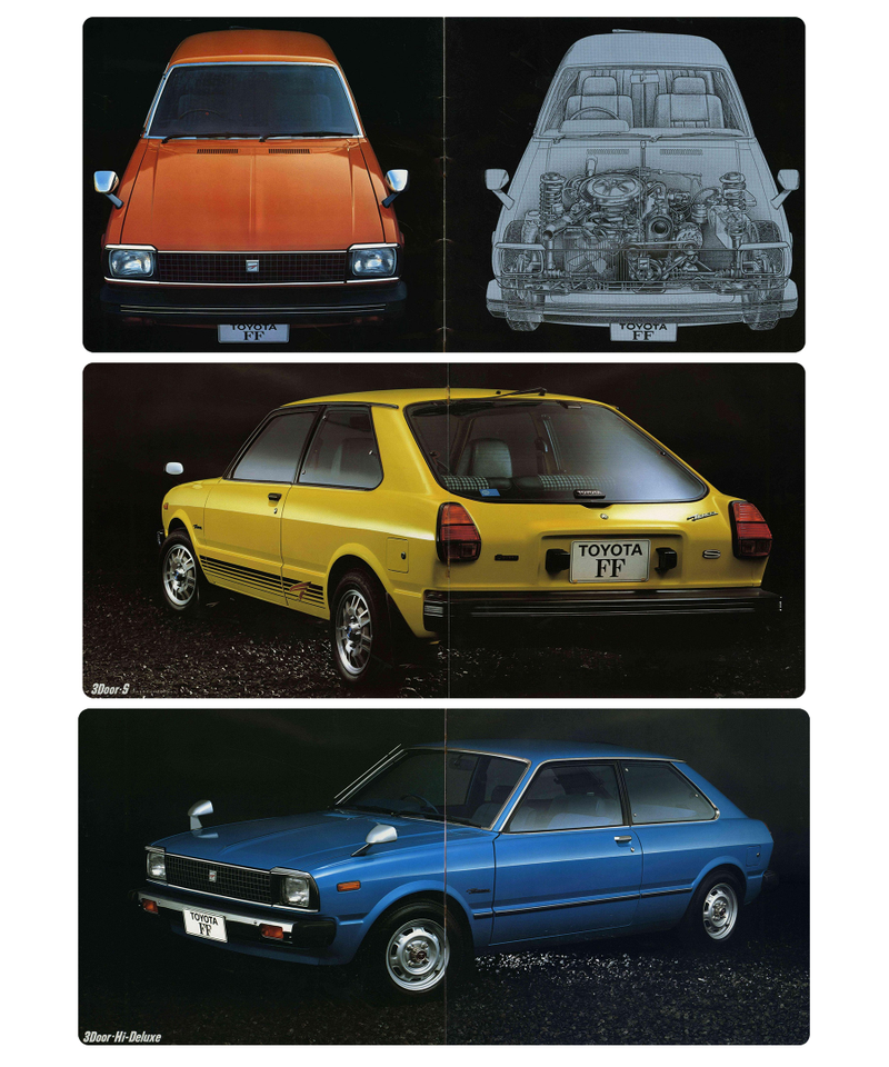 The Japanese Market Toyota Tercel Brochure 1980